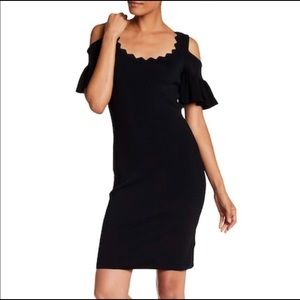 NWT Max Studio Cold Shoulder Dress sz Large